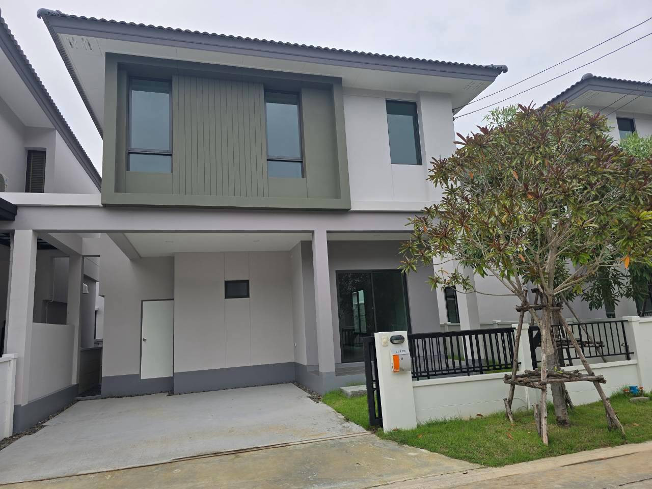 บ้านใหม่ แฝดอิสระ ใกล้ทางด่วน10นาที