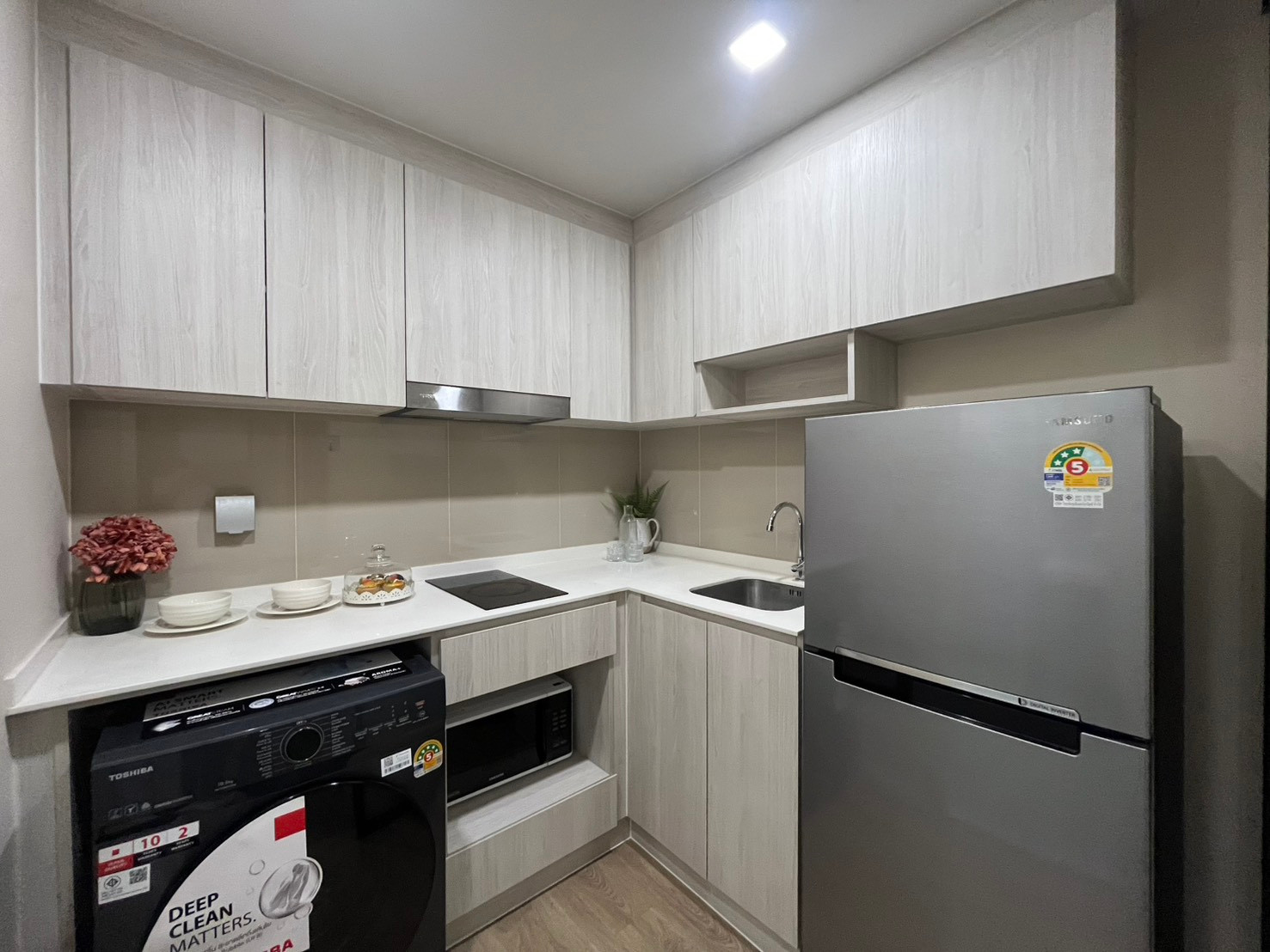 🏙️ FOR RENT | IVORY RATCHADA 32 ✨ ห้อง 1 Bedroom Plus | วิวสระ | เฟอร์ครบ พร้อมอยู่ – รูปที่ 4