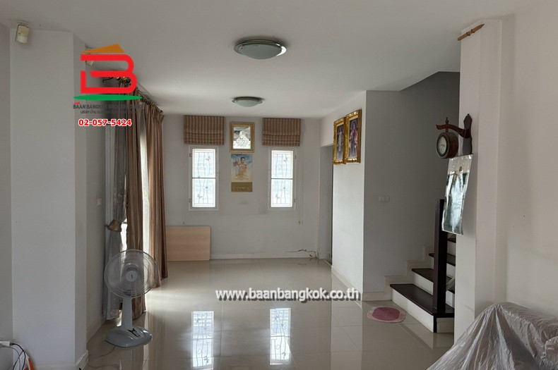 บ้านแฝด หมู่บ้าน S Ville รังสิต-ลำลูกกา คลอง 4 เนื้อที่ 44 ตรว. ใกล้โรงเรียนนานาชาติบีคอนเฮาส์แย้มสอาด ถนนลำลูกกา ตำบลลาดสวาย อำเภอลำลูกกา จังหวัดปทุมธานี – รูปที่ 2