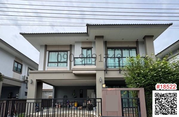 เช่า บ้านเดี่ยว 2 ชั้น ภัสสร บางนา-วงแหวน ใกล้ ตลาดเจโม 