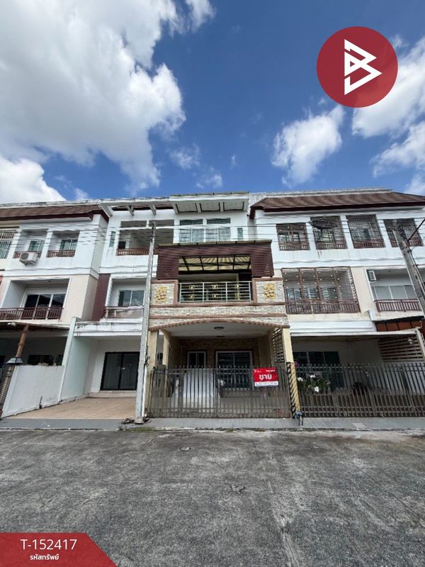 3-story townhome for sale, THE CENTRAL TOWN project (The Central Town), Baan Klang Muang Chonburi.