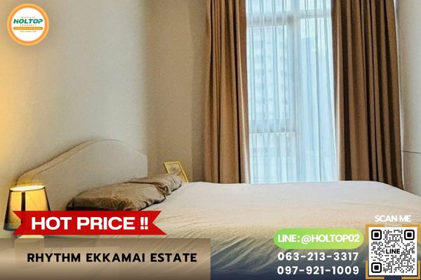 #R10868 ให้เช่าคอนโด Rhythm Ekkamai Estate