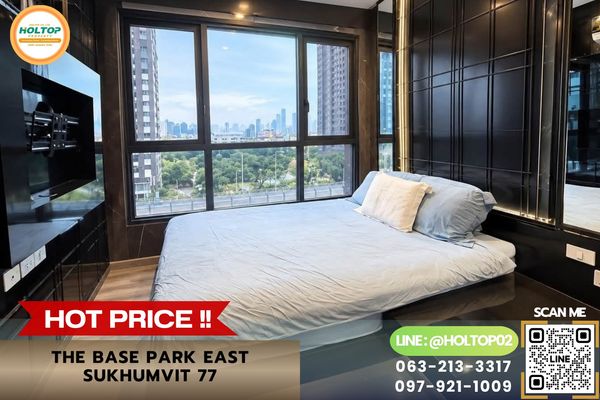 #R10861 Condo for rent The Base Park East Sukhumvit 77.