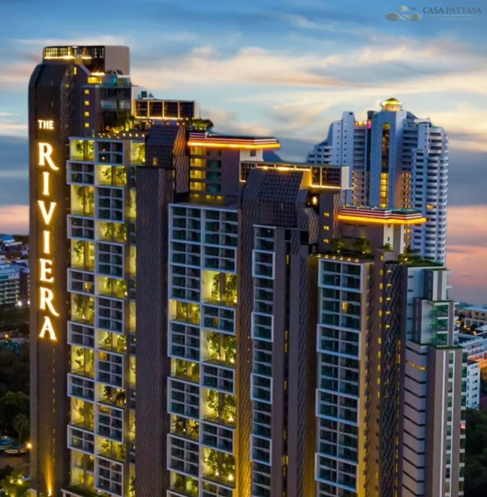 ขายคอนโด เดอะ ริเวียร่า จอมเทียน (ชั้น 9 | วิวเมือง)