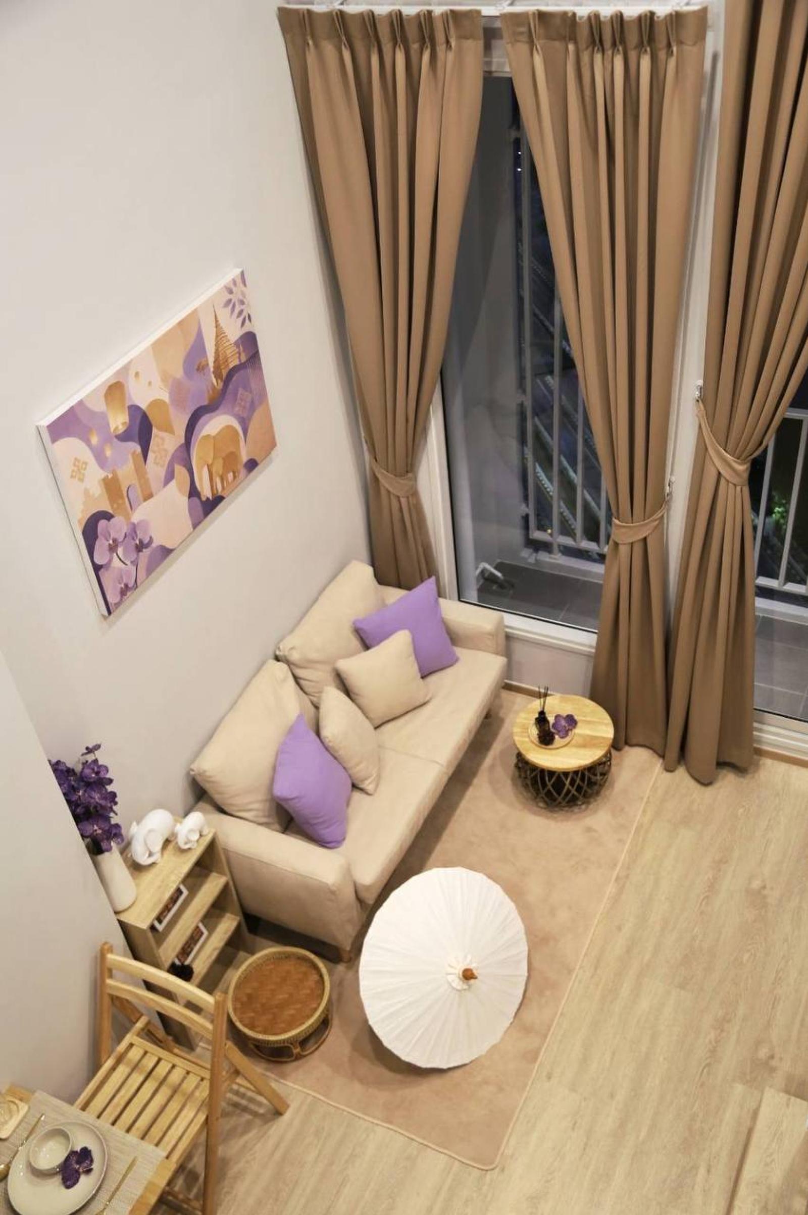 Culture Chula【𝐒𝐄𝐋𝐋 & 𝐑𝐄𝐍𝐓】A blend of Japanese and urban style, with details that give the room character. Contact Line ID: @hacondo