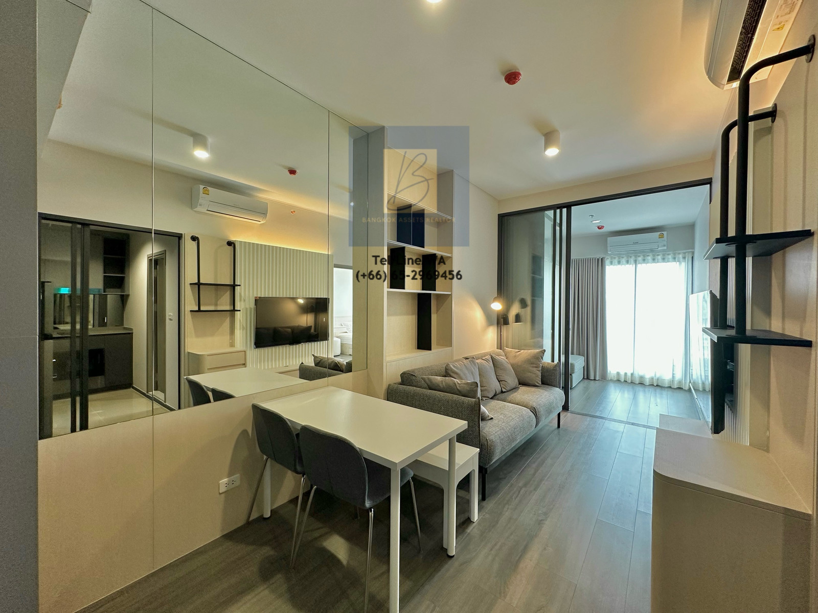 For rent, 1 bedroom, 1 multi-purpose room, closed kitchen, situated at the back of the building, spacious co-working area, near BTS Phra Khanong, Ideo Sukhumvit-Rama 4 Condo ✨ For rent, 1 bedroom, 1 multi-purpose room, closed kitchen, situated at the back of the building, spacious co-working area, near BTS Phra Khanong, Ideo Sukhumvit-Rama 4 Condo ✨