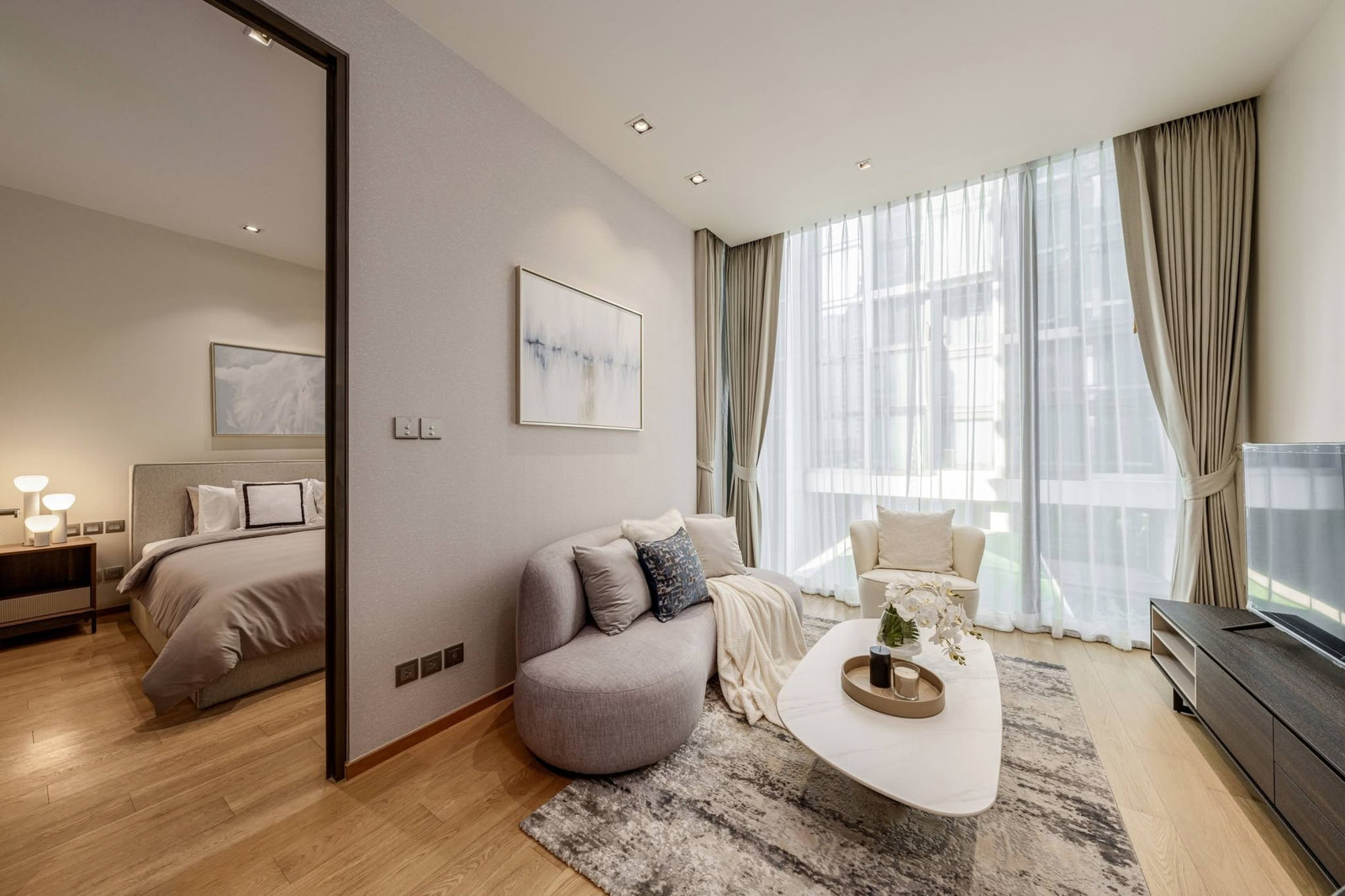 for rent  28 Chidlom // 1b1b // 44 sq.m – รูปที่ 3