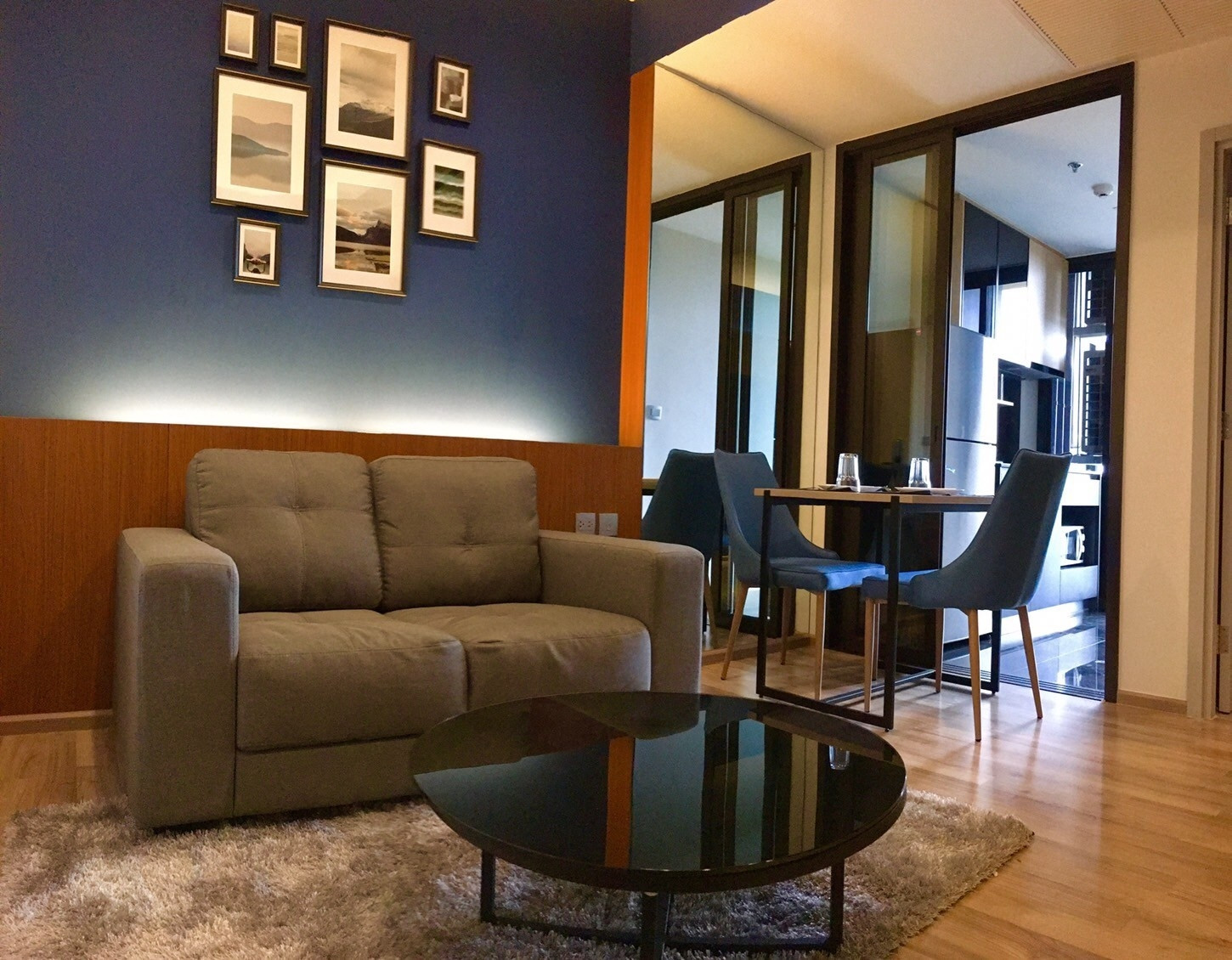 for rent the Line jatujak 1bed View nature park (S03-1091)  
