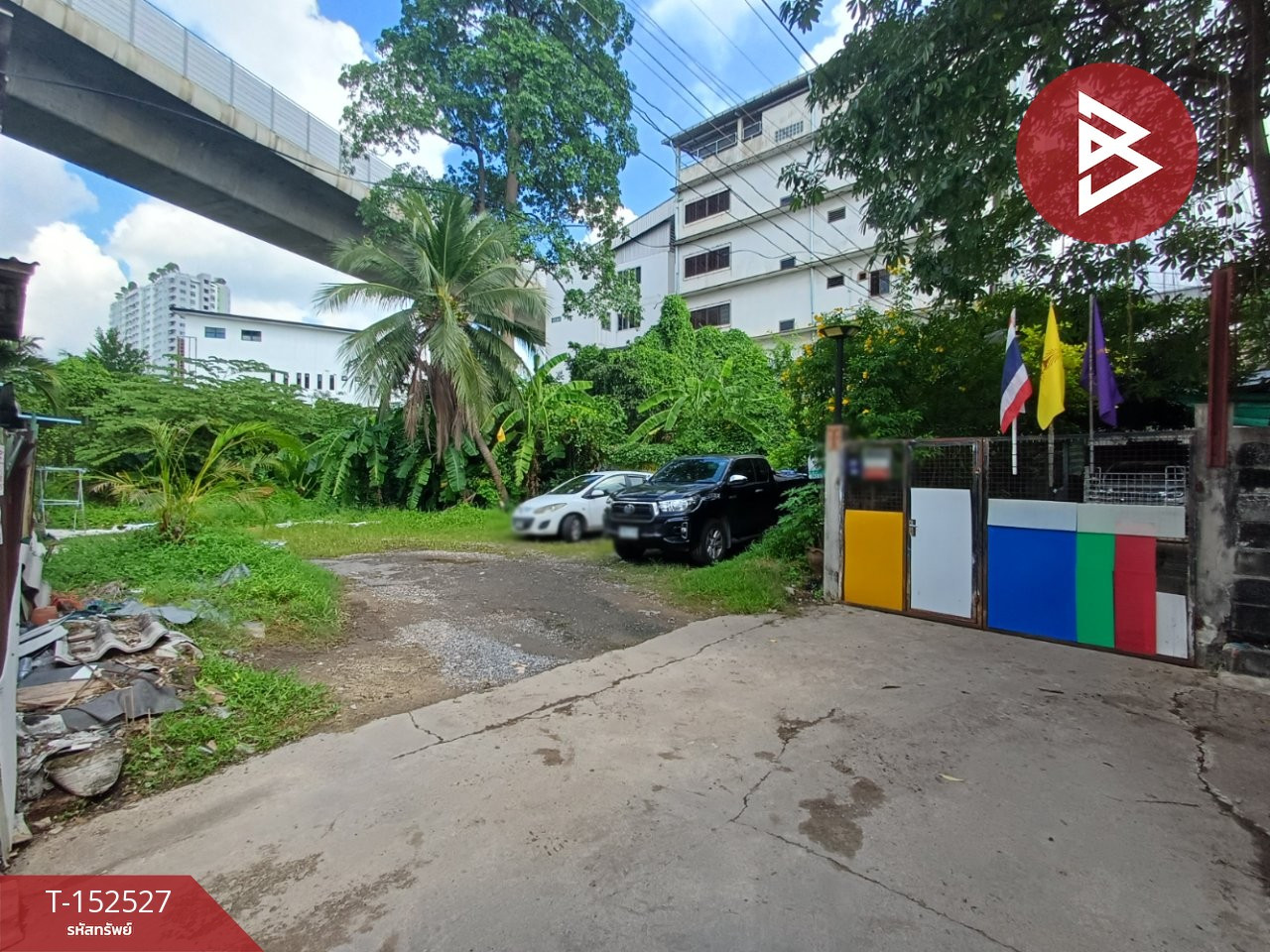 Land for sale, area 1 ngan 67 sq m, Talat Khwan, Nonthaburi.