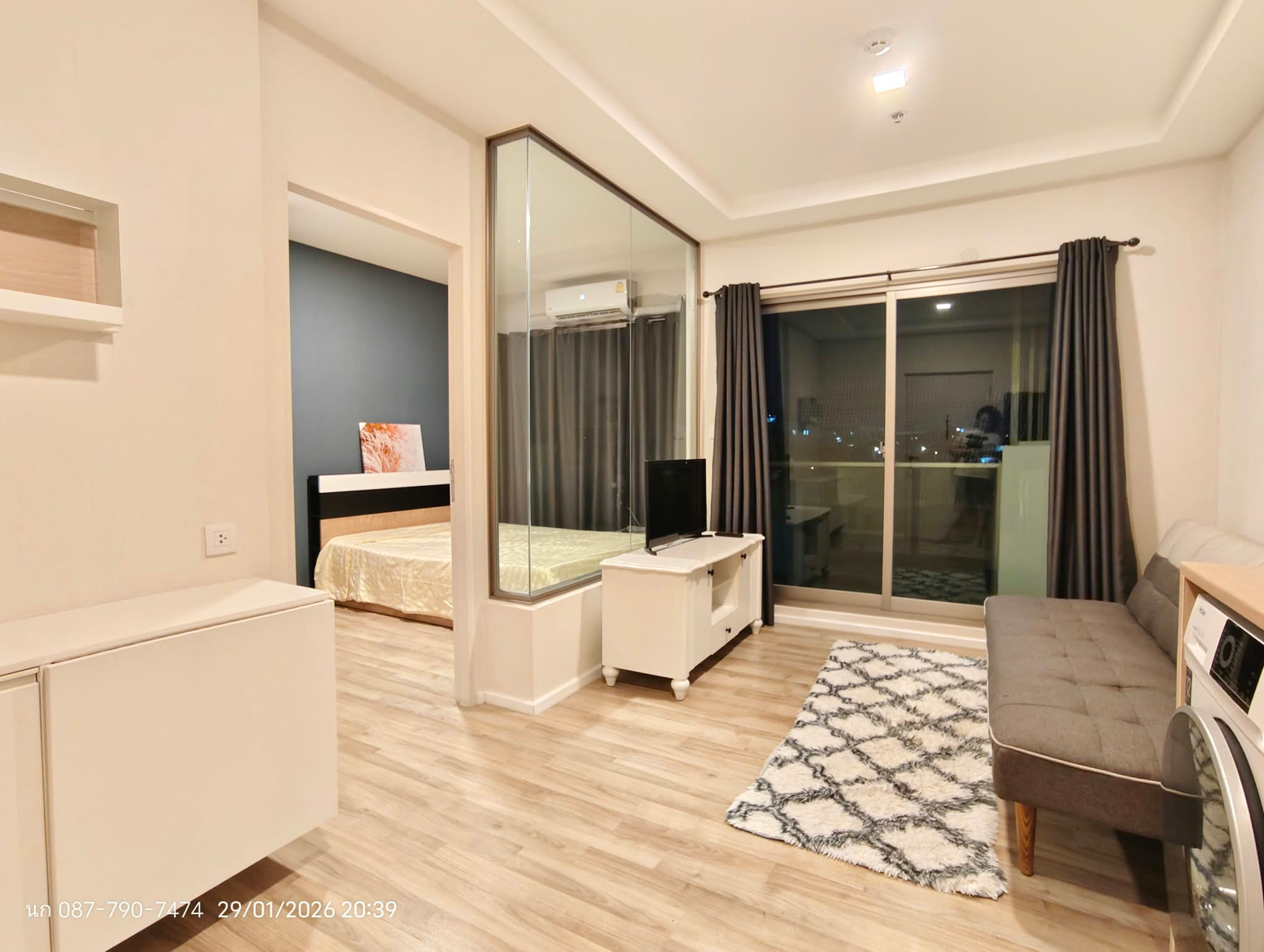 For sale/rent: Condo Ease2, behind Central Rama 2, ready to move in.