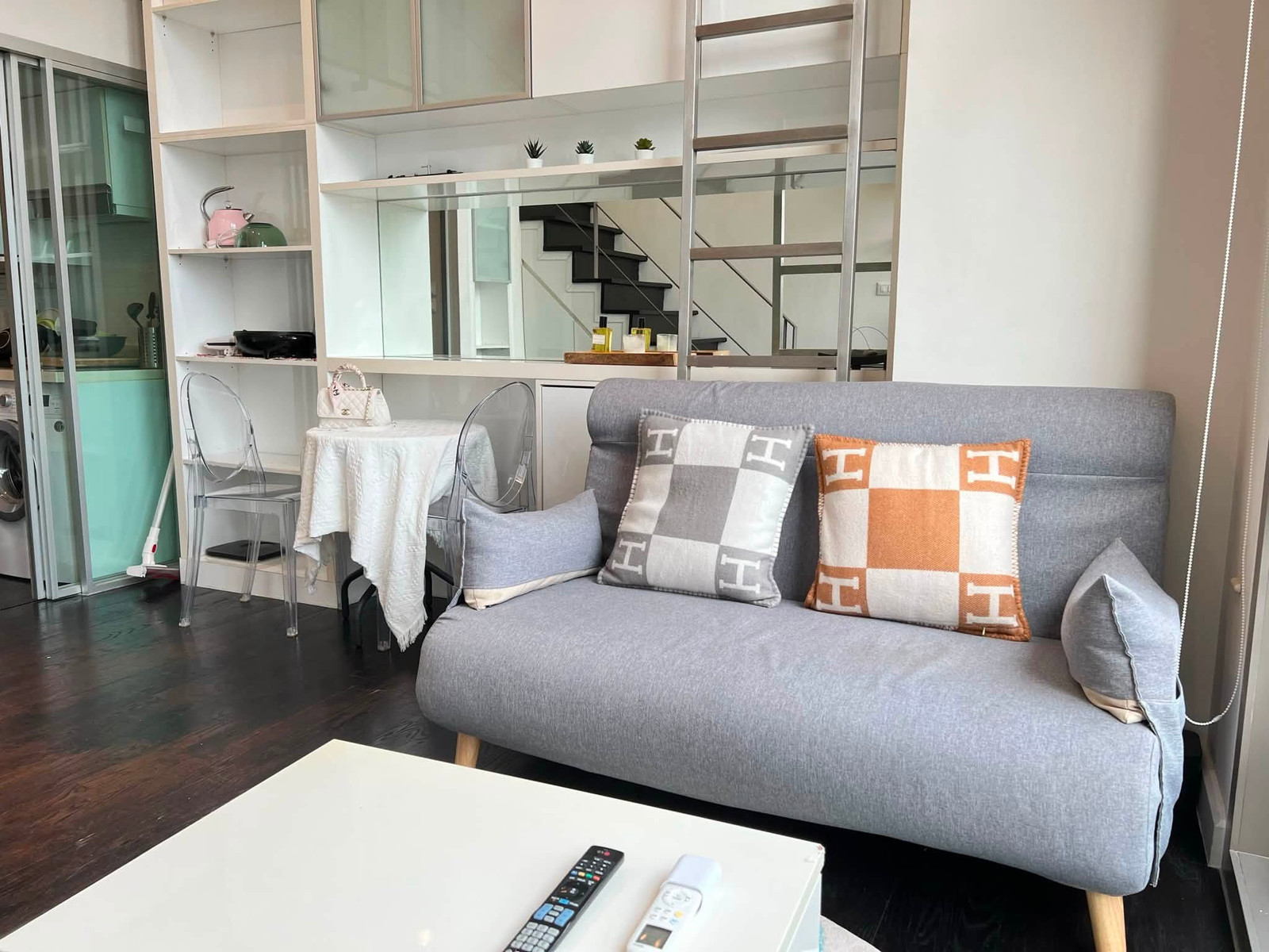 for RENT : Duplex type 1bed1bath IDEO Morph sukhumvit 38 #petfriendly Please call : 095-3905490 – รูปที่ 2