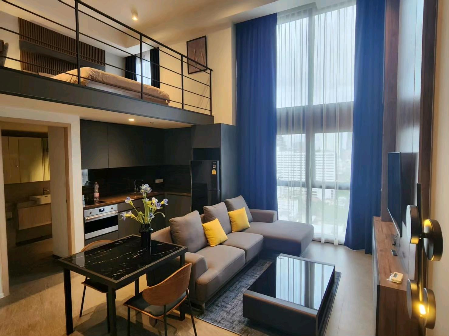 The Lofts Silom | 1BR 1BT Lofts - Hybrid [No Balcony] | 52 Sq.M. – รูปที่ 3