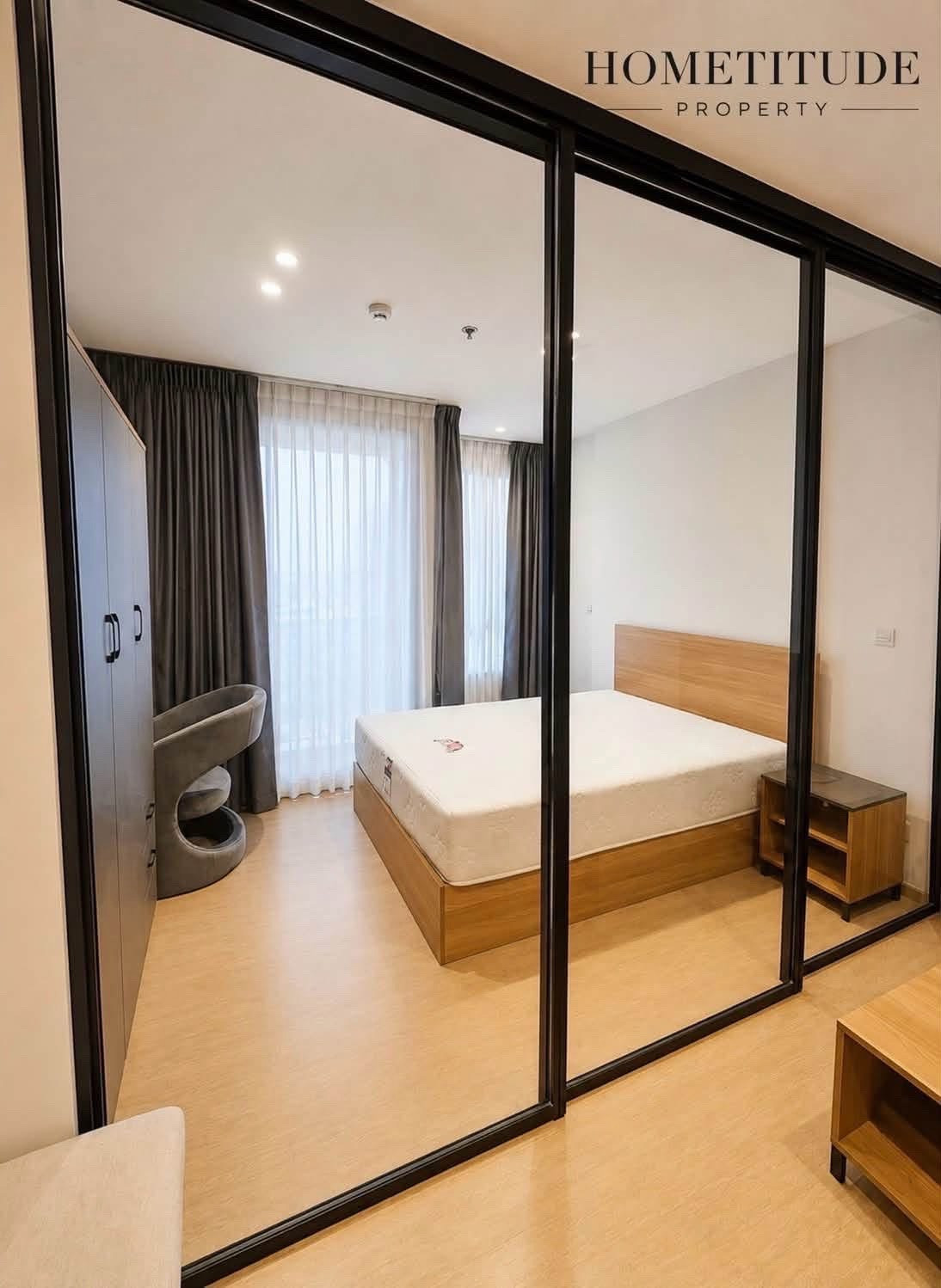 🐶 PET FRIENDLY |  มารุ ลาดพร้าว 15 🔥 ห้องสวย ชั้นสูง 🚆ใกล้ MRT ลาดพร้าว 50 เมตร 🐈 ค่าเช่า 21,000 บาท/เดือน 🐈