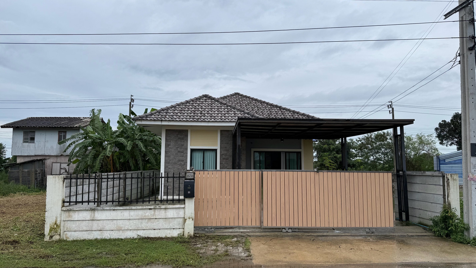 Single house for rent, Nong Chok, Khu Khlong 10 Road.