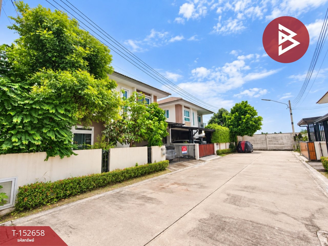 ขายบ้านแฝด หมู่บ้านเดอะทรัสต์ บ้านโพธิ์ ฉะเชิงเทรา – รูปที่ 2