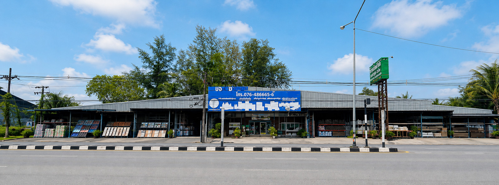ขายที่ดินพร้อมโกดัง 2 ไร่ 2 งาน หน้าถนน 84เมตร ติดถนนเพชรเกษม เขาหลัก โกดังขนาดใหญ่ 2,830 ตร.ม. – รูปที่ 2