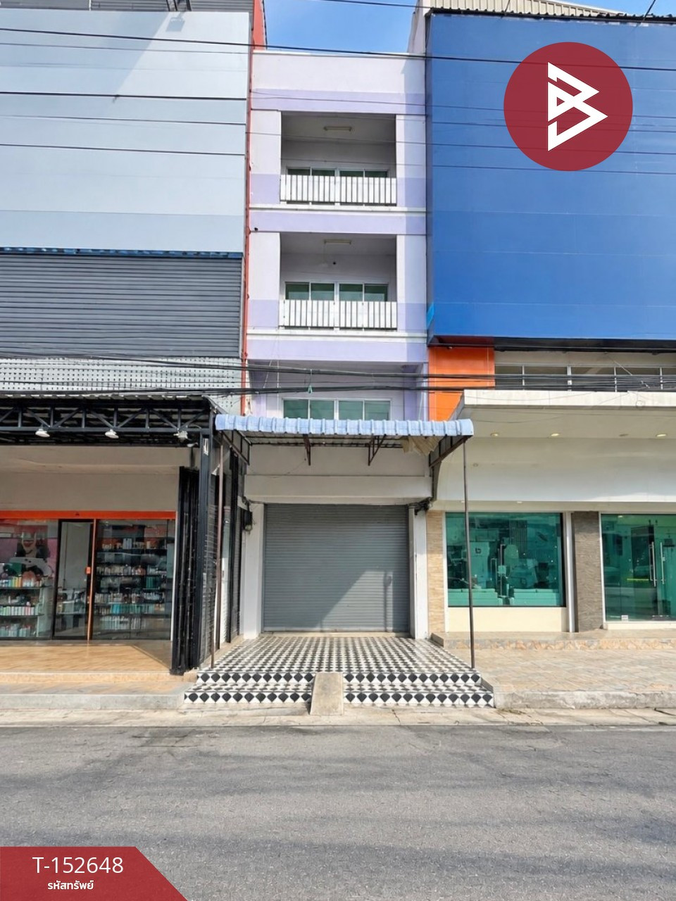 Commercial building for sale, Phetkasem Road, area 18 sq m, Na Mueang, Ratchaburi.