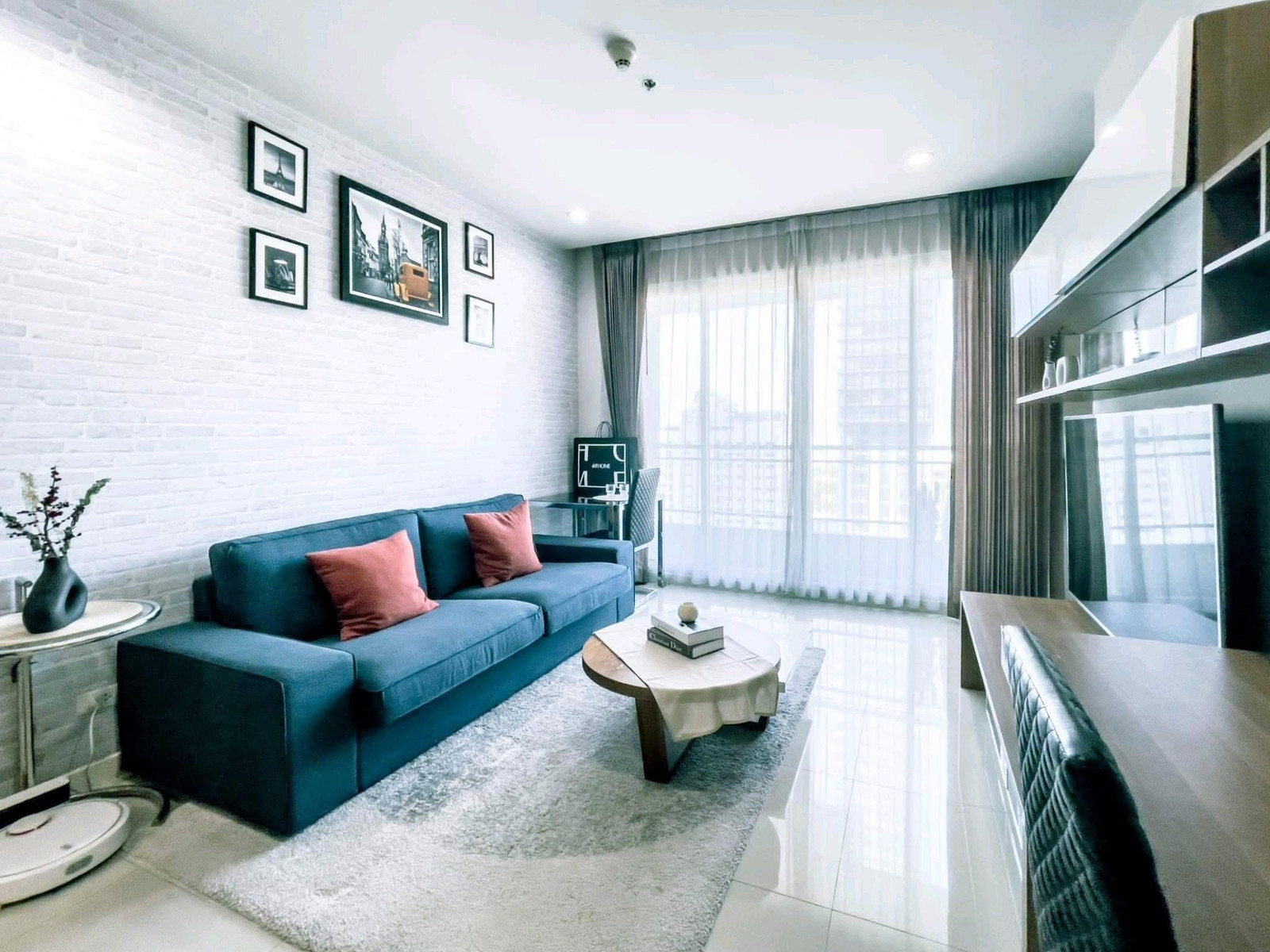 ✨🚇 Corner room, 18th floor, beautiful views on 2 sides | Large size 48.5 sq m | In the heart of the city, near MRT Phetchaburi - BTS Nana - Asoke, ready to move in immediately.