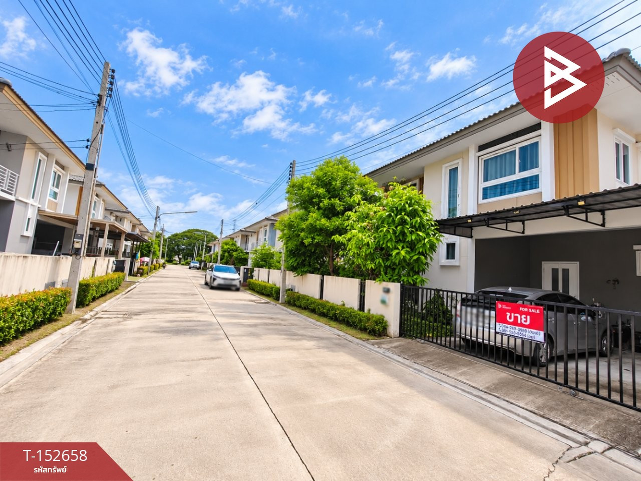 ขายบ้านแฝด หมู่บ้านเดอะทรัสต์ บ้านโพธิ์ ฉะเชิงเทรา – รูปที่ 3