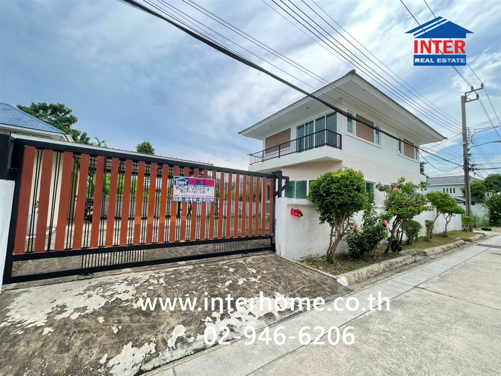 บ้านเดี่ยว 2 ชั้น 54 ตร.ว. หมู่บานแกรนด์โฮม ใกล้ตลาดยิ่งเจริญ ใกล้รถไฟฟ้าสถานีพหลโยธิน48 ซอยพหลโยธิน48 แยก13 เขตบางเขน กรุงเทพมหานคร  – รูปที่ 2