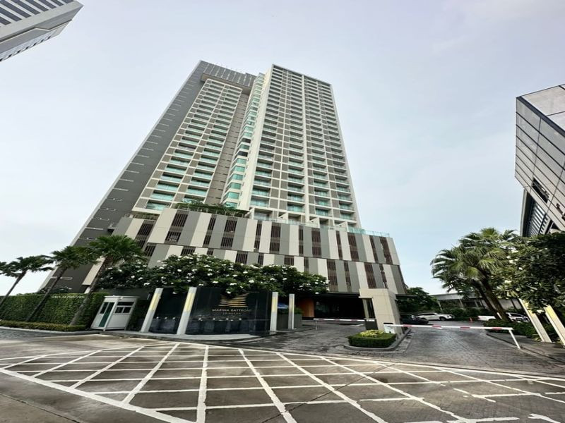 Marina Bayfront ศรีราชา ให้เช่าคอนโดวิวทะเลชั้น 27 ห้องใหญ่ พร้อมอยู่ 1 นอน Marina Bayfront ศรีราชา ให้เช่าคอนโดวิวทะเลชั้น 27 ห้องใหญ่ พร้อมอยู่ 1 นอน