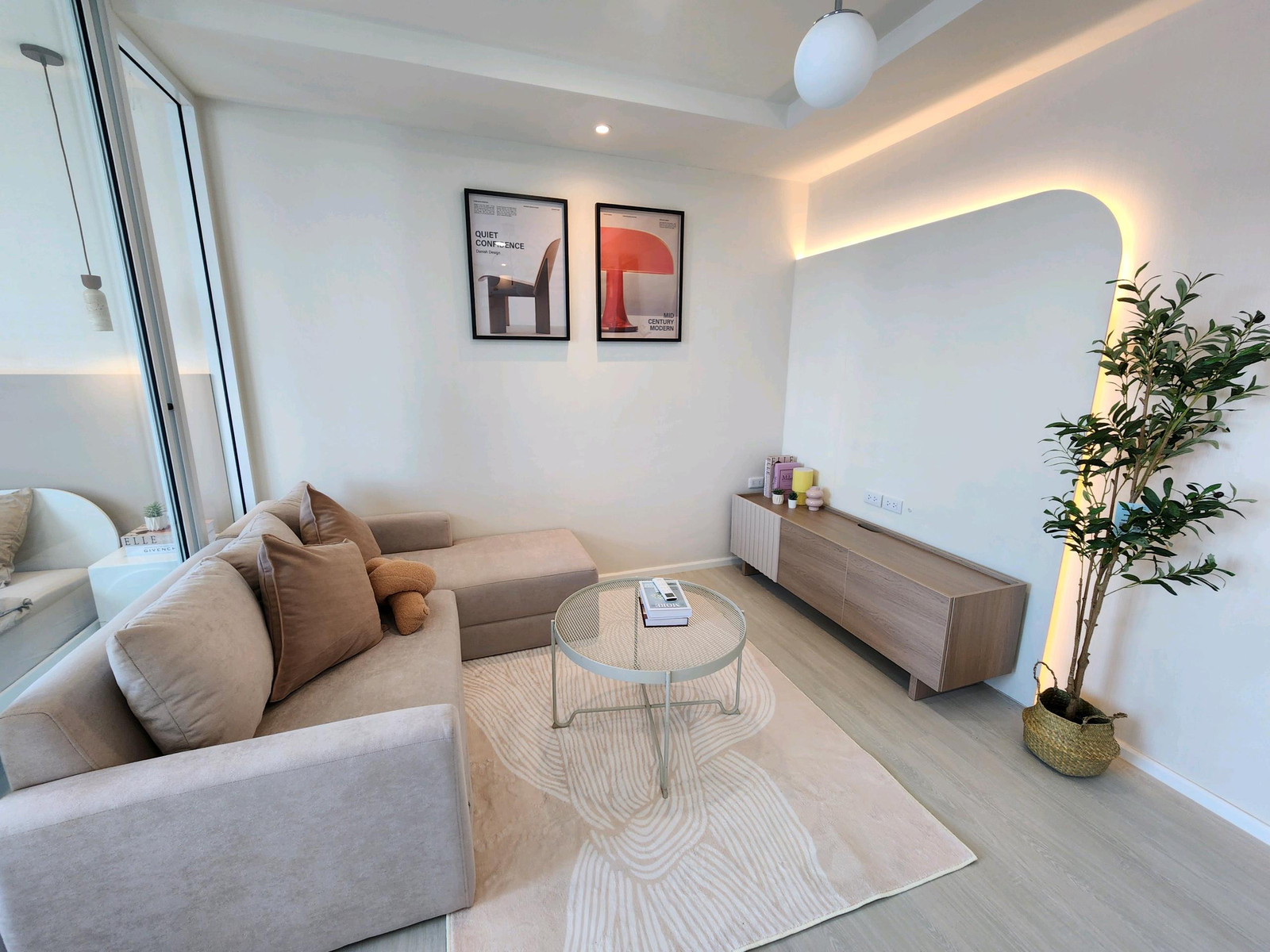 💥 คุ้มที่สุดในรัชดา! ห้องแต่งสวยตรงปก 39 ตร.ม. 1ห้องนอน1รับแขก  พร้อมอยู่เพียง 2.1 ล้าน 💥 ลากกระเป๋าพร้อมเข้าอยู่ได้เลย! ชั้น 5 ทำเลดี  – รูปที่ 4