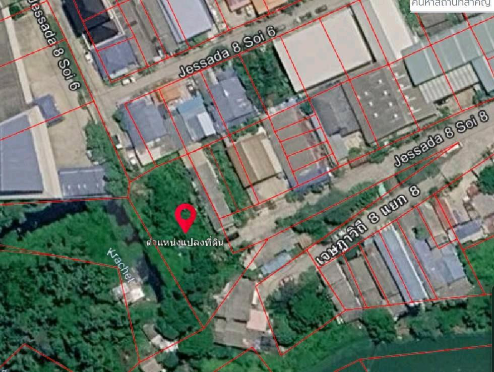 Land for sale, 276 sq m., near Khok Kham Electricity Authority, Wat Jes, Samut Sakhon, next to roads on two sides. – รูปที่ 3
