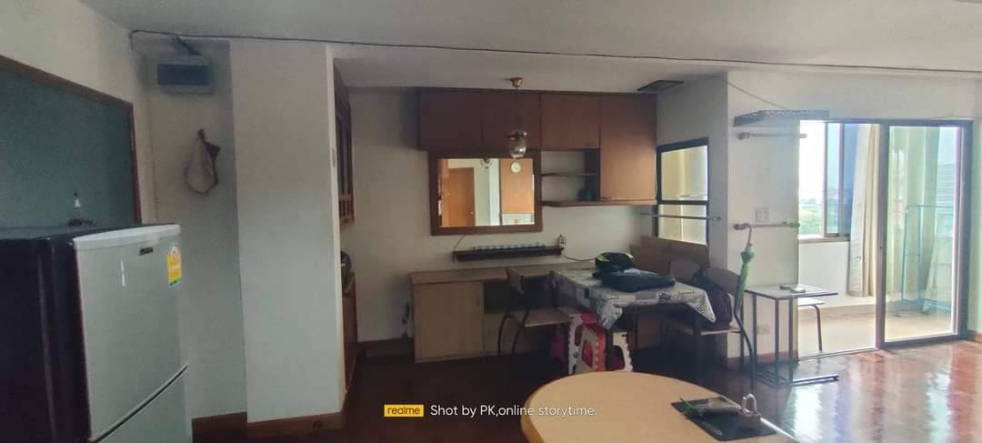 ขายห้องคอนโด DD Mansion 2 หลังเดอะมอลล์งามวงศ์วาน ห้องมุม ห้องใหญ่ 1 ห้องนอน 1 ห้องน้ำ พื้นที่ใช้สอย 70 ตรม. มีระเบียง 2 ด้าน – รูปที่ 2