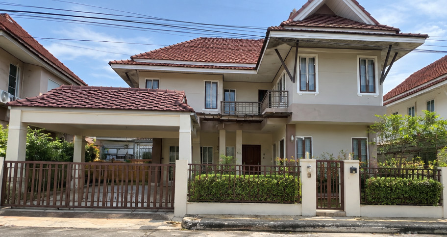 Rattwan Village 1, Lam Luk Ka, single house, 78 square wah, price 5.5 million.