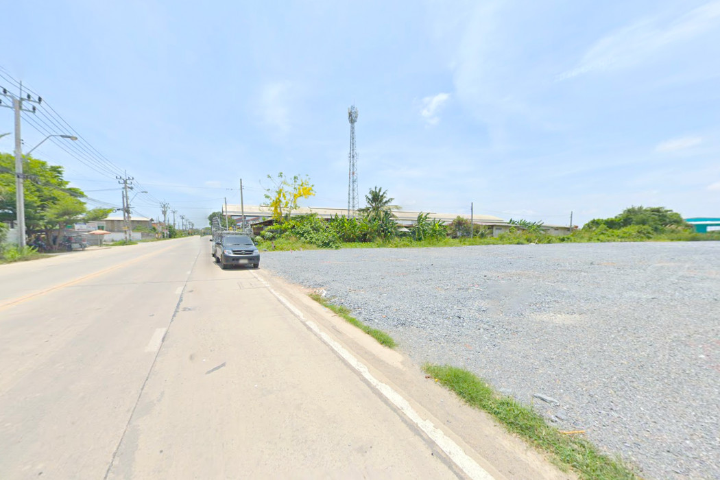 ขาย ที่ดิน ริมถนนอนามัยงามเจริญ 2 ไร่กว่า ใกล้ถ.เลียบทางด่วนกาญจนาภิเษก 3.6 กม.  DD