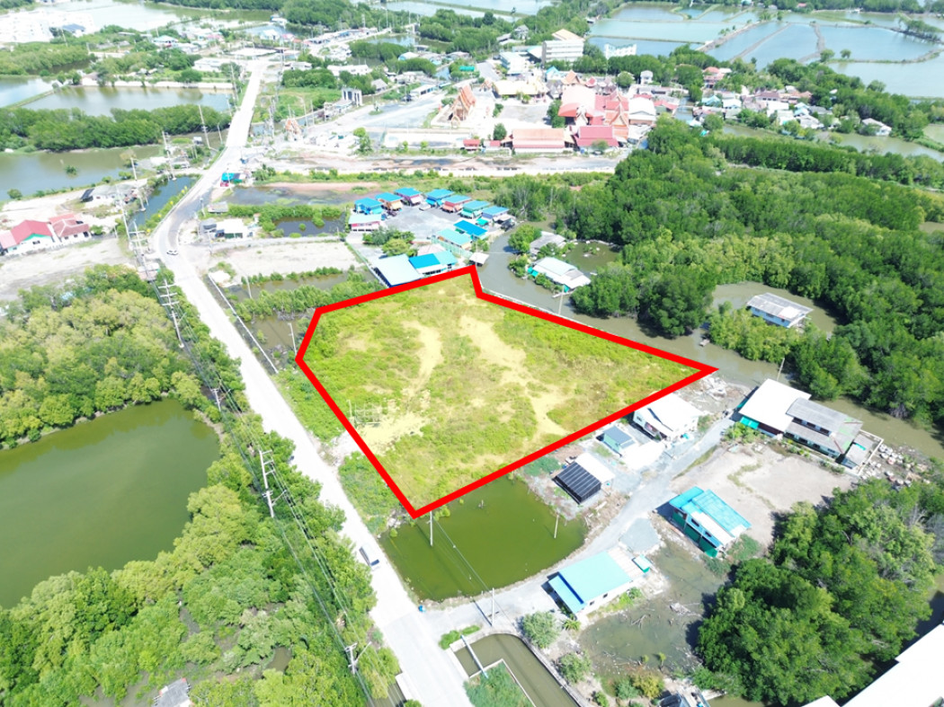 ขาย ที่ดิน เทียนทะเล 25 ขนาด 3 ไร่กว่า ใกล้ถ.บางขุนเทียน 2.1 กม.  DD