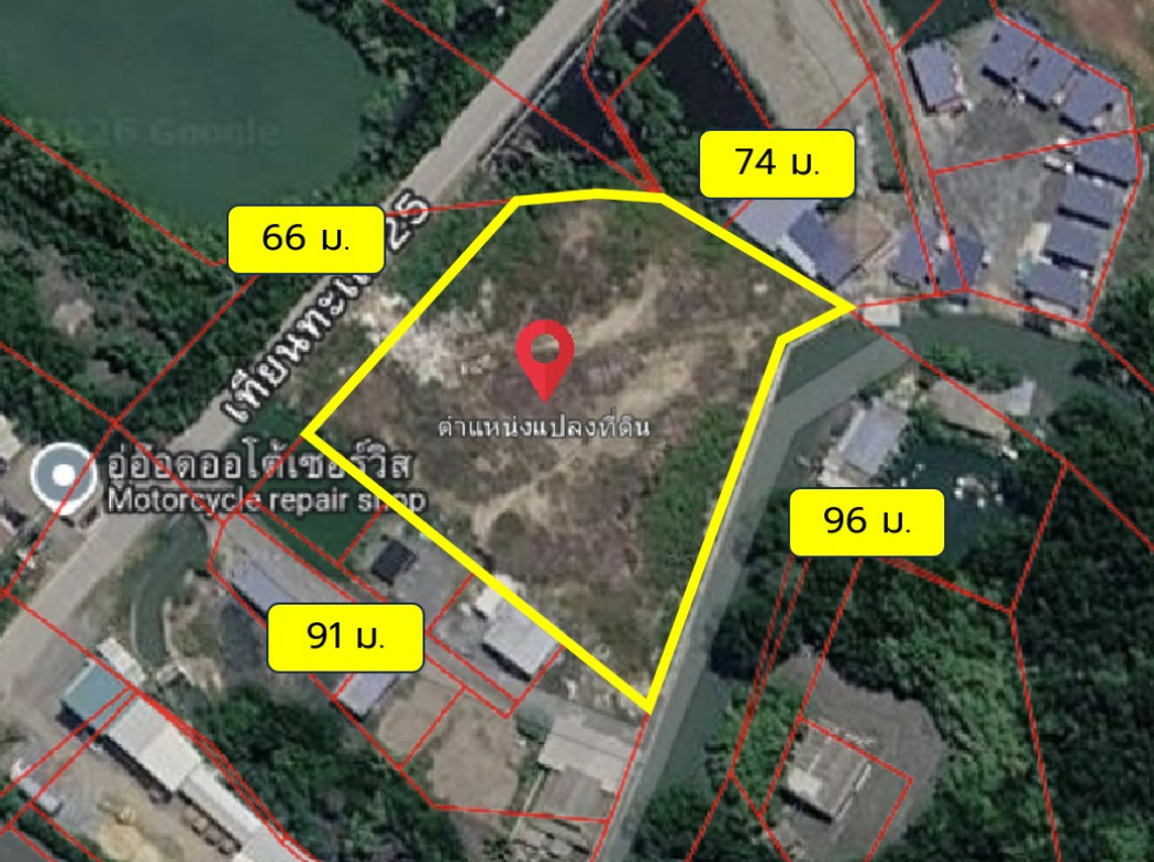 Land for sale, Thian Talay 25, size over 3 rai, near Bang Khun Thian Road, 2.1 km. DD – รูปที่ 3
