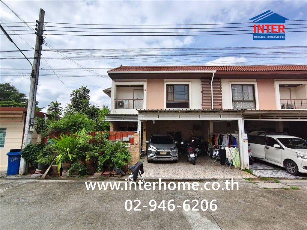 ทาวน์เฮ้าส์ 2 ชั้น 54.5 ตร.ว. หมู่บ้านออมธนา ชัยพฤกษ์-วงแหวน ซอยวัดคลองตาคล้าย ถนนบางกรวย-ไทรน้อย ถนนบ้านกล้วย-ไทรน้อย ไทรน้อย นนทบุรี  – รูปที่ 2