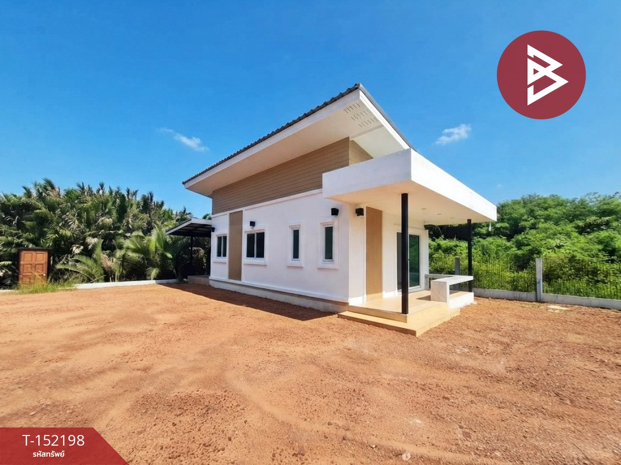 ขายบ้านเดี่ยวพร้อมที่ดิน เนื้อที่ 1 งาน 17.1 ตร.วา นางตะเคียน สมุทรสงคราม – รูปที่ 2