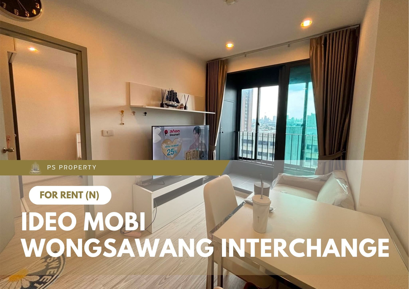 For Rent ✨ IDEO Mobi Wongsawang Interchange ✨ Fully furnished and equipped with appliances; near MRT Bang Son. For Rent ✨ IDEO Mobi Wongsawang Interchange ✨ Fully furnished and equipped with appliances; near MRT Bang Son.