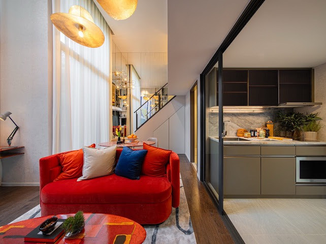 1Bed Loft 50Sqm. Fully Fitted พร้อมอยู่ ฟรีทุกค่าใช้จ่าย  – รูปที่ 2