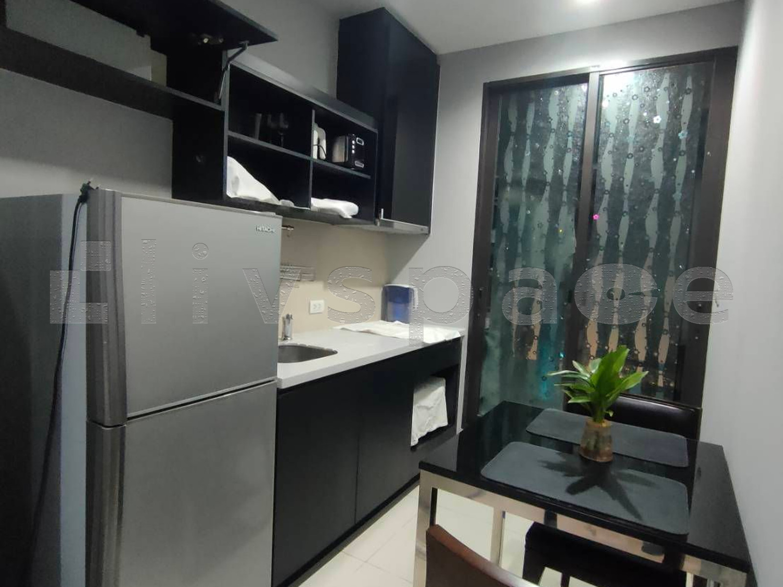 ▚ L08C06ツ ให้เช่า Rhythm Sukhumvit 44/1 Studio 1Bath 22,000 ต่อรองได้ แต่งครบ ติด BTS พระโขนง 0 เมตร✨ – รูปที่ 4