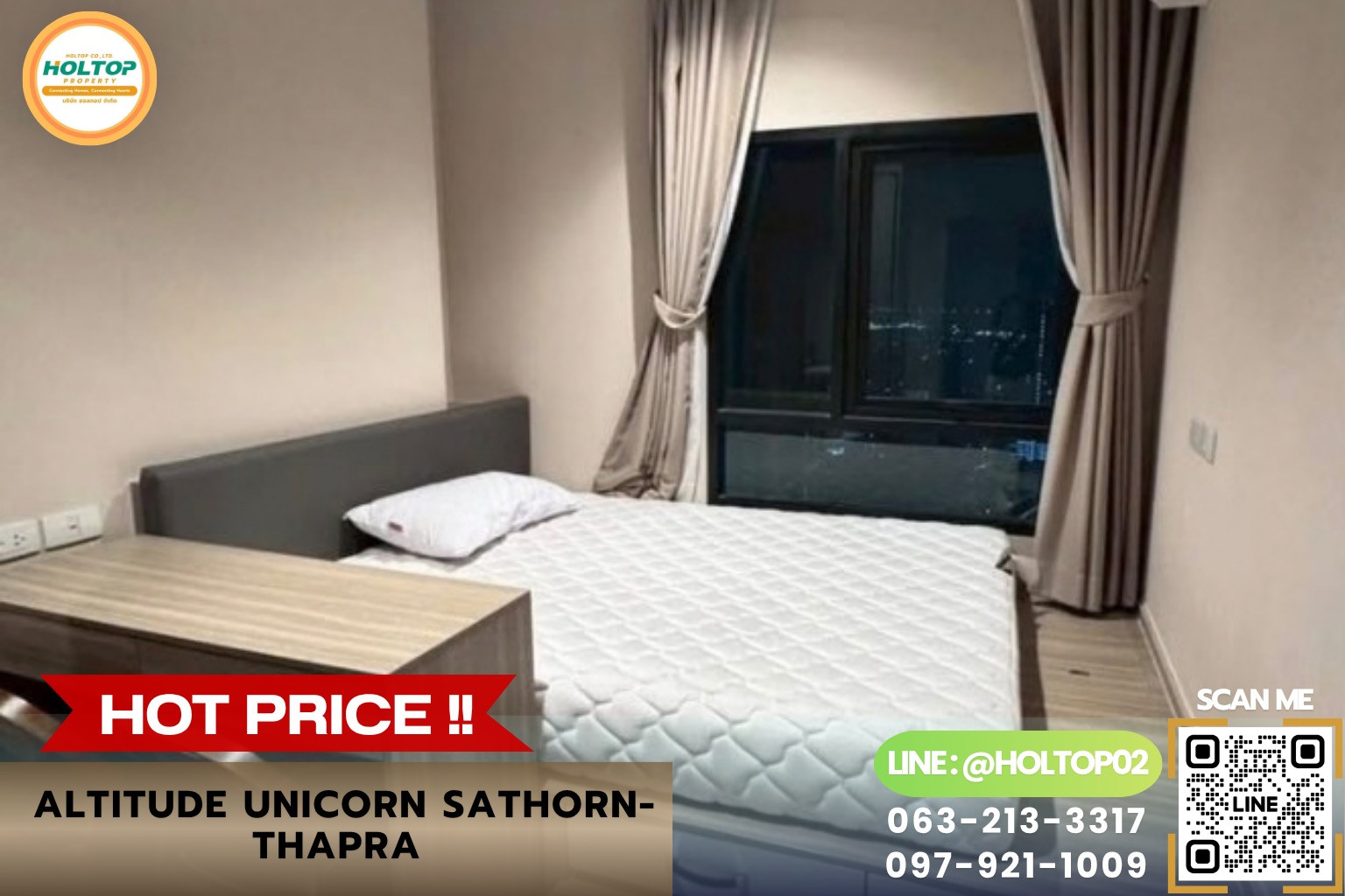 #R10889 Condo for rent Altitude Unicorn Sathorn-Thapra. #R10889 Condo for rent Altitude Unicorn Sathorn-Thapra.