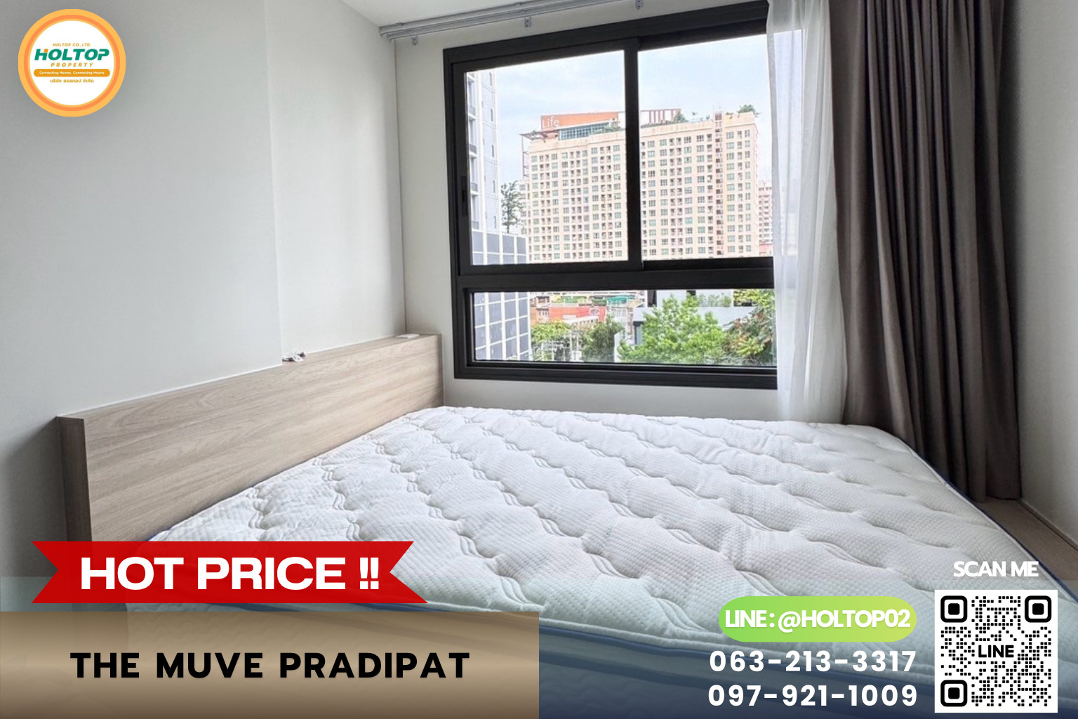 #E1710💕270969ให้เช่า/ขายคอนโด The Muve Pradipat #E1710💕270969ให้เช่า/ขายคอนโด The Muve Pradipat