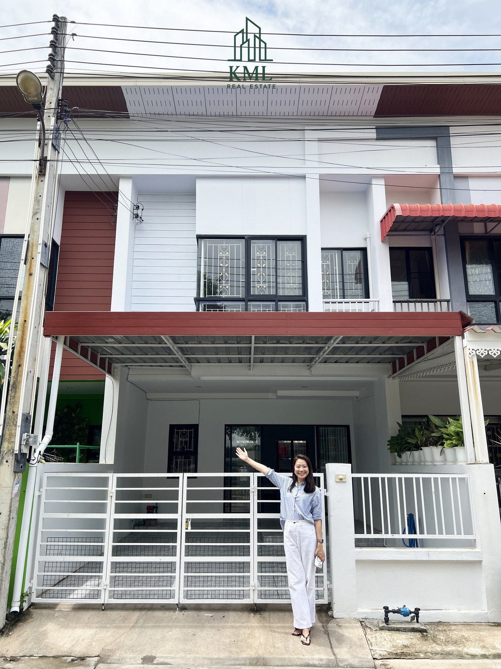 🆕🌳 ทาวน์เฮ้าส์รีโนเวทใหม่ 3 นอน 3 น้ำ ด้านหน้าโล่งติดสวนโครงการ ภัททาทาวน์ พัทยา – รูปที่ 2