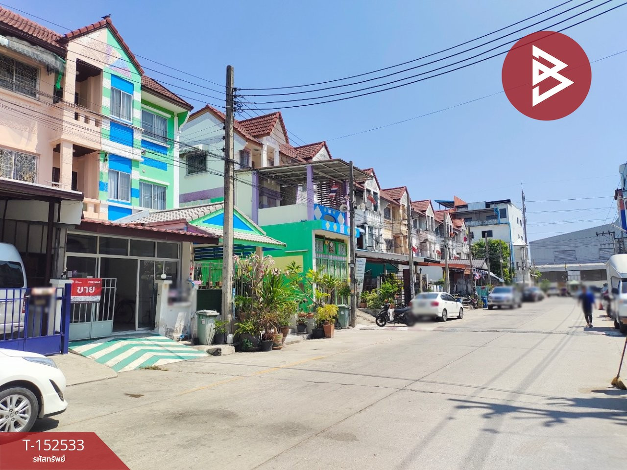 ขายทาวน์เฮ้าส์ หมู่บ้านสายรุ้ง หนามแดง-บางพลี สมุทรปราการ – รูปที่ 2