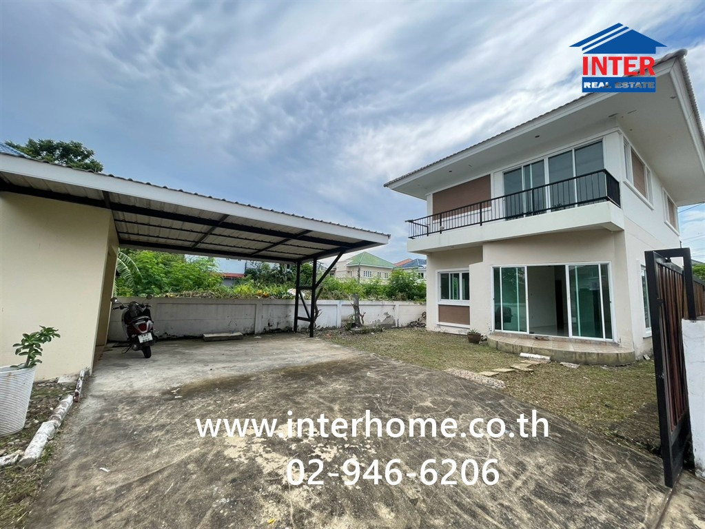 บ้านเดี่ยว 2 ชั้น 54 ตร.ว. หมู่บานแกรนด์โฮม ใกล้ตลาดยิ่งเจริญ ใกล้รถไฟฟ้าสถานีพหลโยธิน48 ซอยพหลโยธิน48 แยก13 เขตบางเขน กรุงเทพมหานคร  – รูปที่ 4