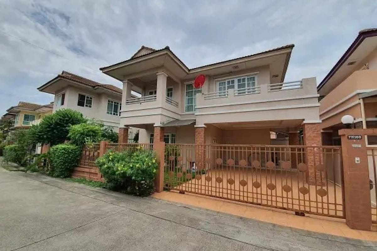 Single house for rent, Panthiya Village, Project 1 (Rama 5 - Nakhon In)