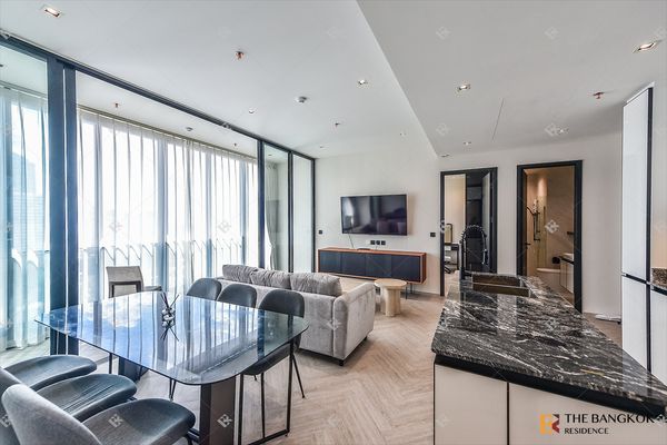 Stunning River View Chapter Charoenakorn Riverside 2Bedrom For Rent High Floor