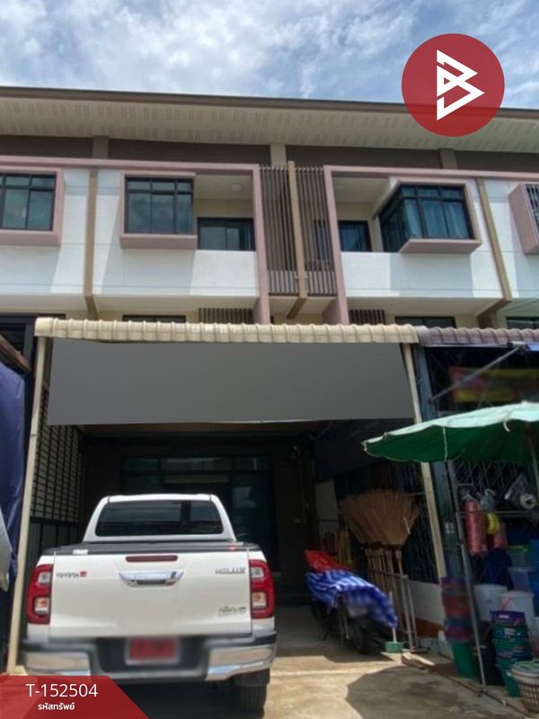 2-story commercial building for sale, Thanarin Townhome 4 Village, Phra Samut Chedi, Samut Prakan.