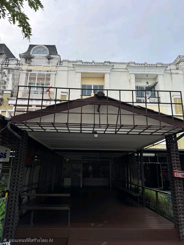 ✨ Good location along the road along Phasi Charoen Canal on the north side | Suitable for both residence and business | 4-lane road in front, convenient travel.