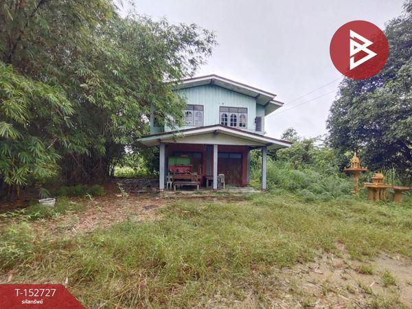2-story detached house for sale, area 2 rai 1 ngan 14 sq m, Sam Chuk, Suphanburi.