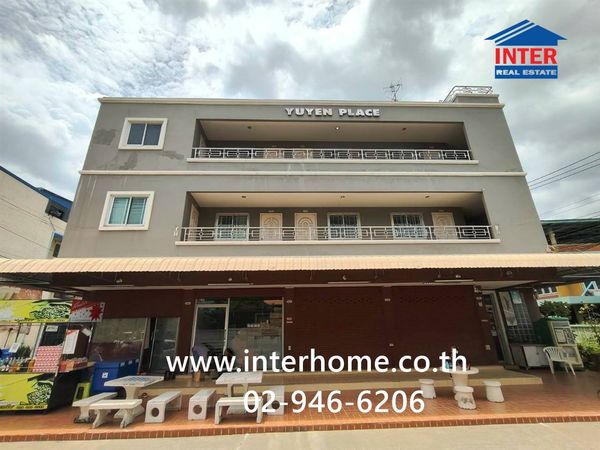 3-story apartment, 55 sq m. Apartment, Soi Chaengwattana 4, Chaengwattana Road, Phahon Yothin Road, Bang Khen District, Bangkok