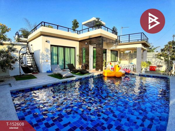 Single house for sale, Tharadol Resort Plus Hua Hin project, pool villa style, with tenants.