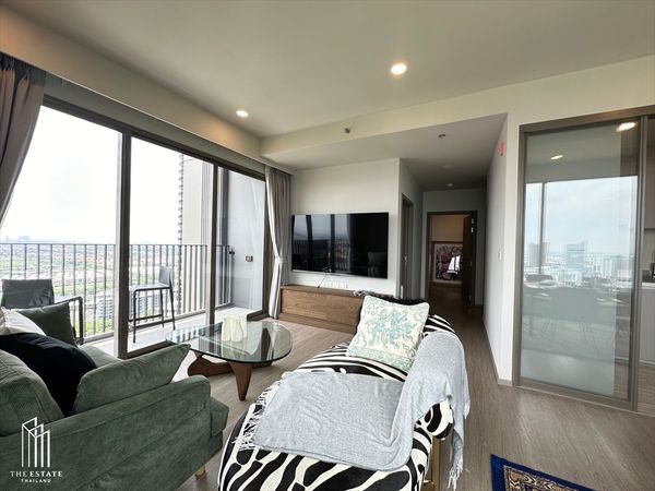For rent Whizdom The Forestias (Destinia) 3 ห้องนอน วิวพื้นที่สีเขียว โล่งสบายตา แต่งครบ @85,000 Baht